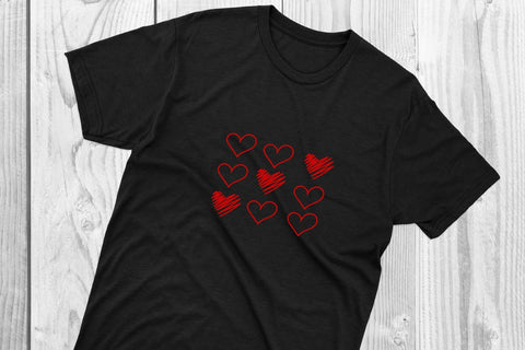 Handrawn heart, doodle heart, valentine svg SVG dadan_pm 