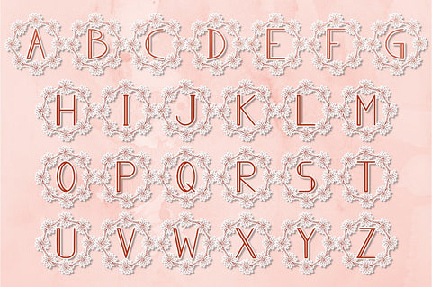 Handrawn Monogram Font Masyafi Studio 