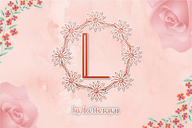 Handrawn Monogram Font Masyafi Studio 