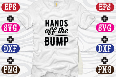 Hands off the bump SVG Nurstore 
