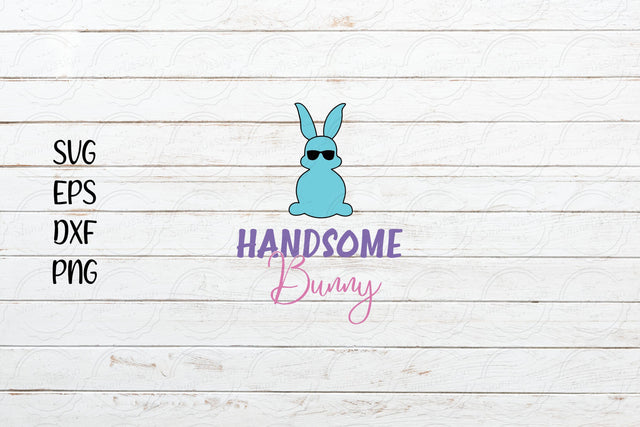 Handsome Bunny svg, Bunny clipart, Bunny Cartoon svg SVG SmmrDesign 