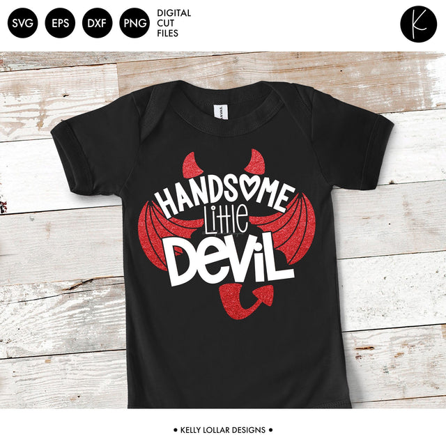 Handsome Little Devil SVG Kelly Lollar Designs 