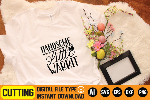 Handsome Little Wabbit SVG CraftlabSvg29 
