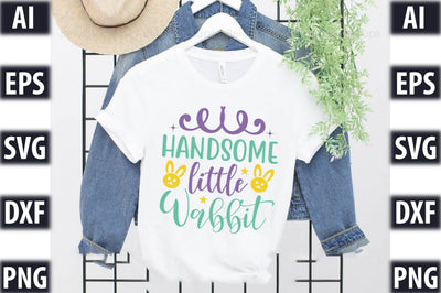 Handsome little wabbit SVG SVGista 