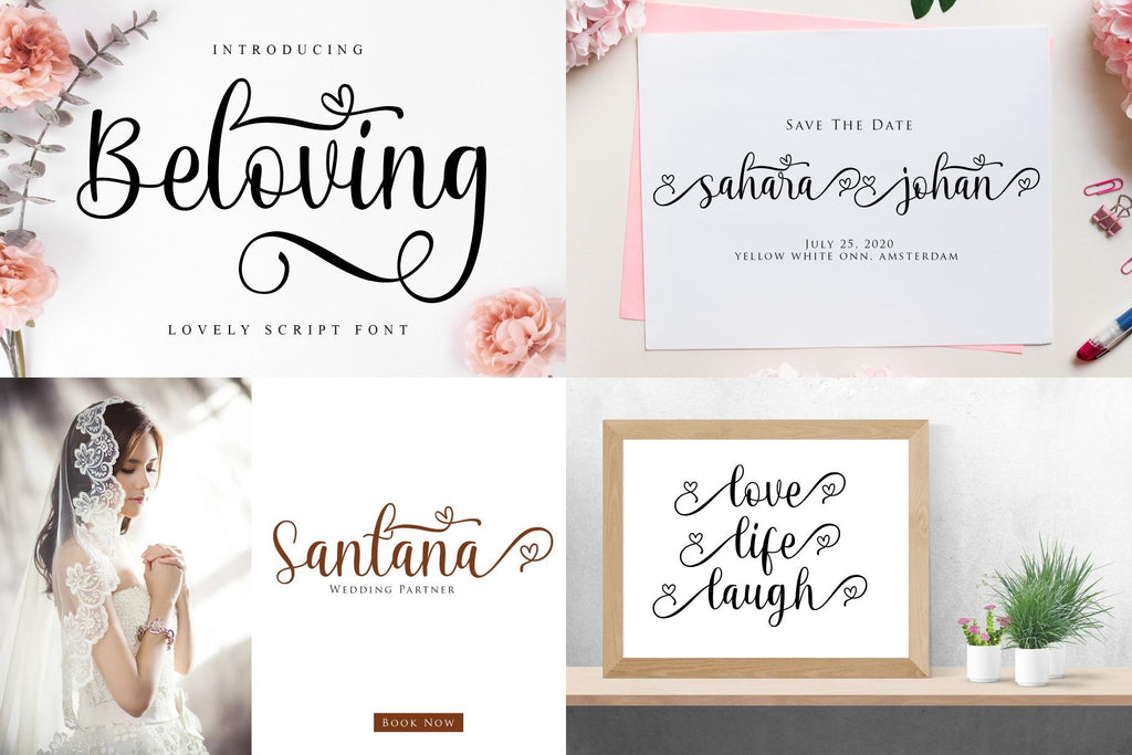 Handwritten Font Bundle 35 Fonts - So Fontsy