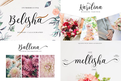 Handwritten Font Bundle 35 Fonts - So Fontsy