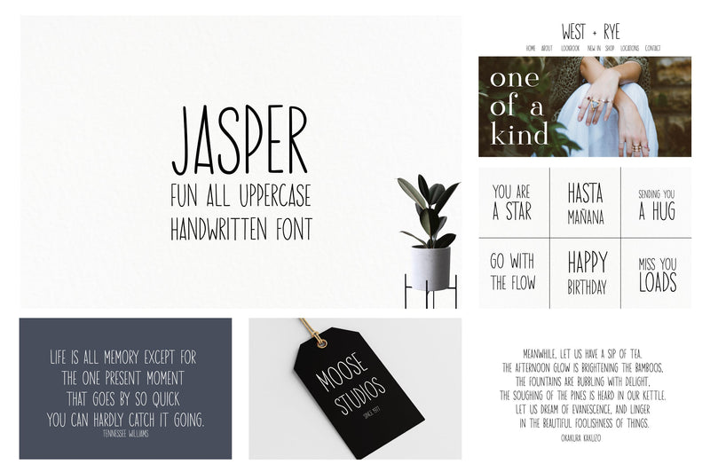Handwritten Font Bundle - So Fontsy