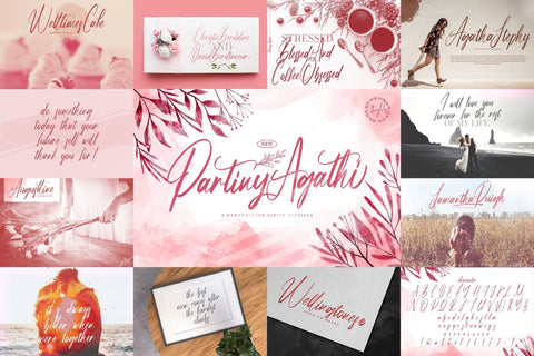 Handwritten Font Bundle Vol 1 Font StringLabs 