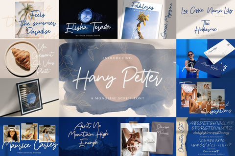 Handwritten Font Bundle Vol 1 Font StringLabs 