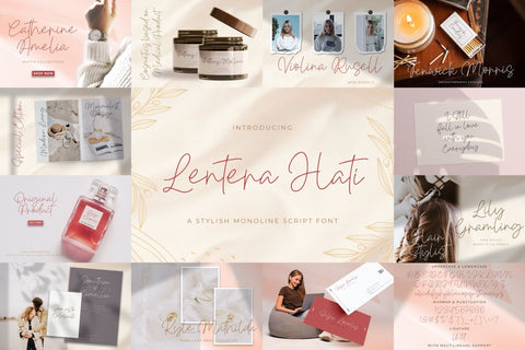 Handwritten Font Bundle Vol 1 Font StringLabs 