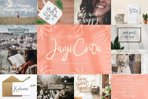 Handwritten Font Bundle Vol 14 Font StringLabs 