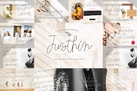 Handwritten Font Bundle Vol 14 Font StringLabs 