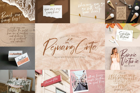 Handwritten Font Bundle Vol 15 Font StringLabs 