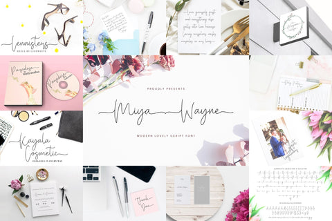 Handwritten Font Bundle Vol 17 Font StringLabs 