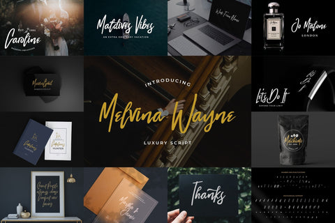 Handwritten Font Bundle Vol 17 Font StringLabs 
