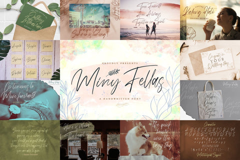 Handwritten Font Bundle Vol 17 Font StringLabs 