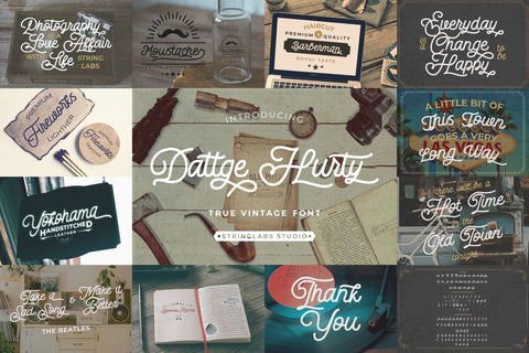 Handwritten Font Bundle Vol 18 Font StringLabs 