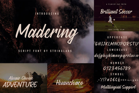 Handwritten Font Bundle Vol 18 Font StringLabs 