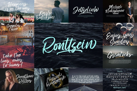 Handwritten Font Bundle Vol 8 Font StringLabs 