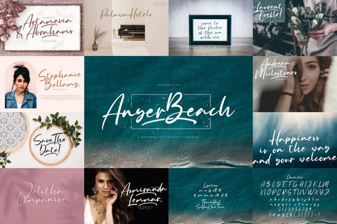 Handwritten Font Bundle Vol 8 Font StringLabs 