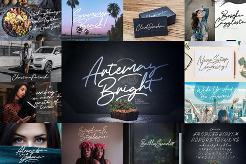 Handwritten Font Bundle Vol 8 Font StringLabs 