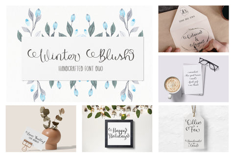 Handwritten Font Bundle Vol.2 Font Sunday Nomad 