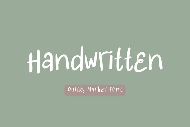 Handwritten Font Cotton White Studio 