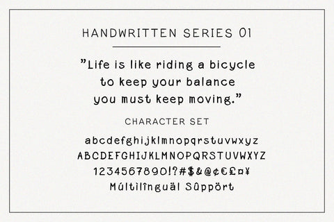 Handwritten Series Font Balevgraph Studio 
