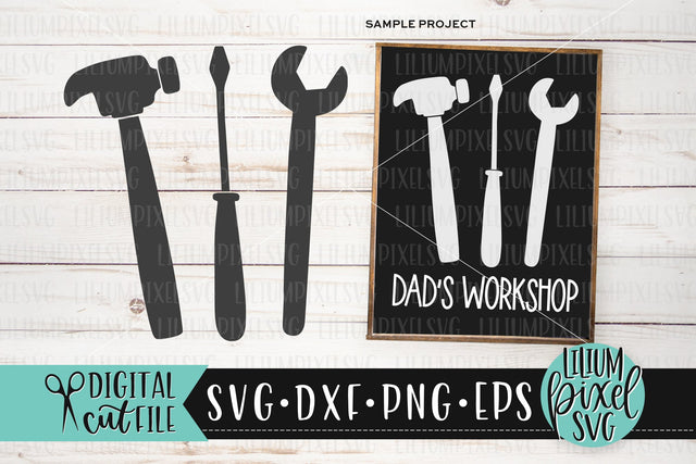 Handyman Tool Set - Fathers Day SVG SVG Lilium Pixel SVG 