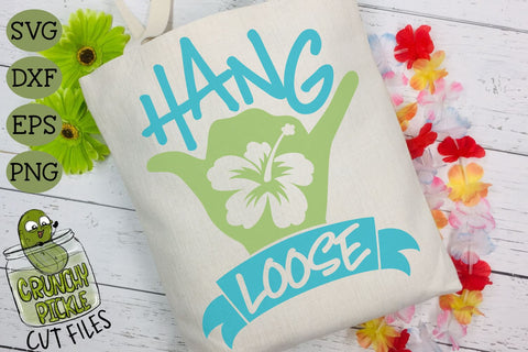 Hang Loose Shaka SVG SVG Crunchy Pickle 
