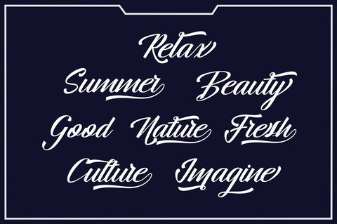 Hangberd Script Font Zane Studio55 