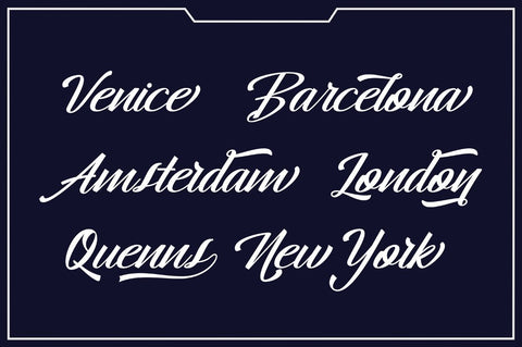 Hangberd Script Font Zane Studio55 