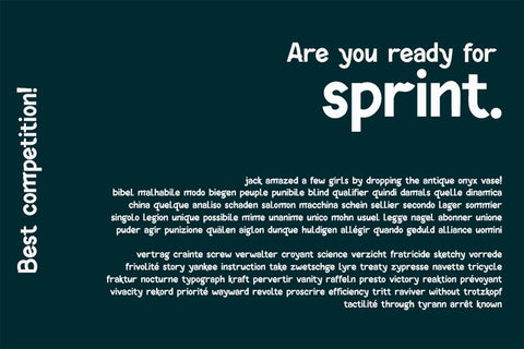 Hanger Font twinletter 