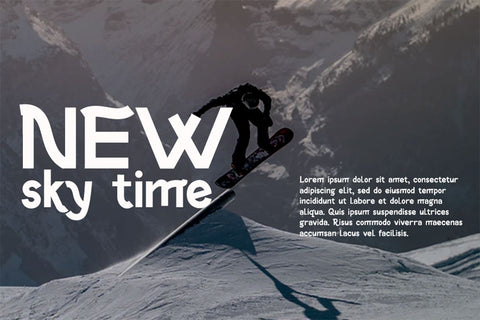 Hanger Font twinletter 