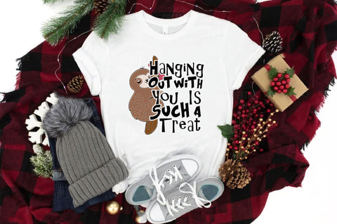 Hanging out with You Sloth PNG Sublimation Jagonath Roy 