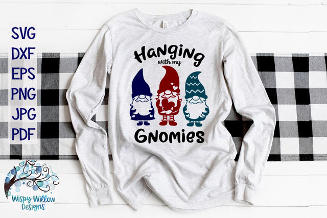 Hanging With My Gnomies SVG SVG Wispy Willow Designs 