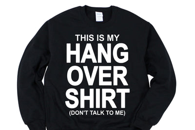 Hangover Shirt SVG Design SVG Dorks & Lushes 