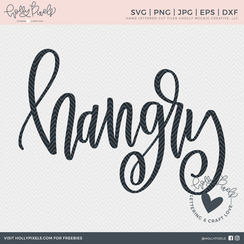 Hangry SVG | Funny SVG | Adult SVG | Funny SVG Quotes So Fontsy Design Shop 