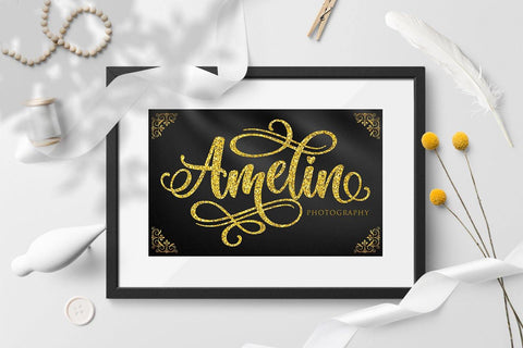 Haniberryku Font - Beautiful Script Font Kotak Kuning Studio 