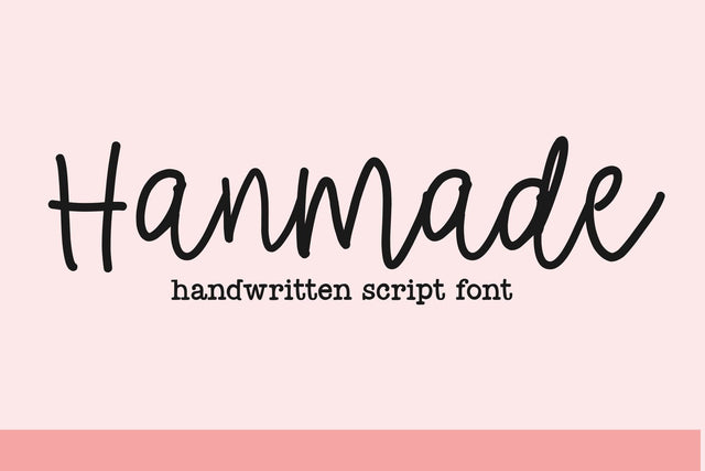 Hanmade Script Font Chamsae Studio 