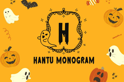 Hantu Monogram Font Attype studio 