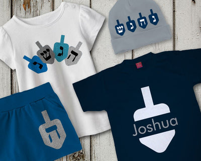 Hanukkah Dreidels SVG Designed by Geeks 