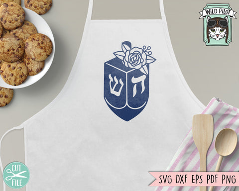 Hanukkah svg file, Chanukah svg file, Floral Hanukkah cut file, Flower Hanukkah svg, Dreidel svg, Menorah svg, Star of David svg, Jewish svg SVG Wild Pilot 