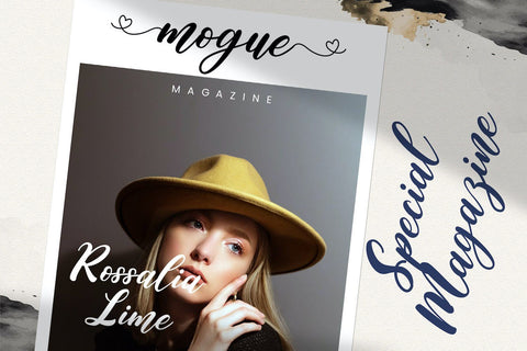 Hanyka Rathery - Lovely Script Font Font StringLabs 