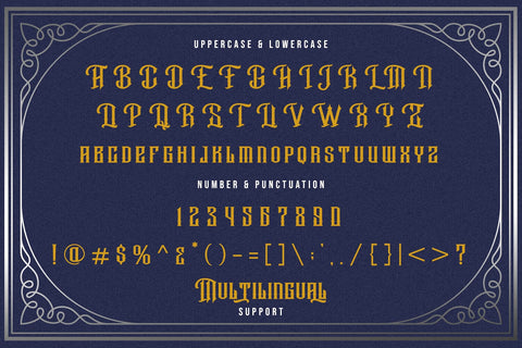 Hanzow Sewick - Victorian Display Font Font StringLabs 