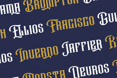 Hanzow Sewick - Victorian Display Font Font StringLabs 