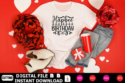 Hapbee Birthday SVG Shahin alam 
