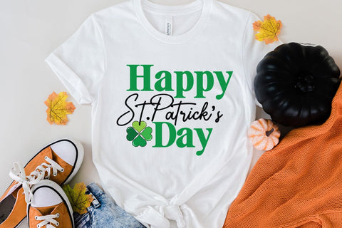 Happ St.Patrick's Day SVG Cut File , Happ St.Patrick's Day SVG Design SVG BlackCatsMedia 