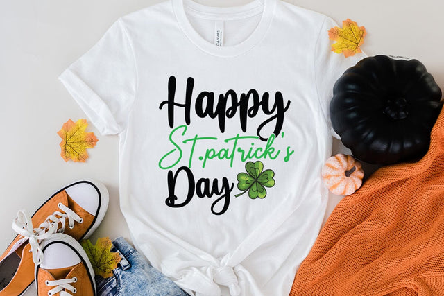 Happ St.Patrick's Day SVG Cut File , Happ St.Patrick's Day SVG Design SVG BlackCatsMedia 
