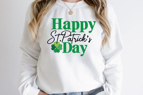 Happ St.Patrick's Day SVG Cut File , Happ St.Patrick's Day SVG Design SVG BlackCatsMedia 